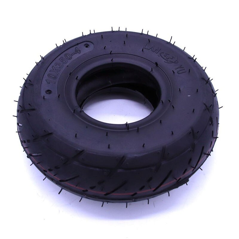Motorsykkel goped bensin dekk 10 × 350-4 dekk til elektrisk scooter naturgummimateriale 4 " 4 tommers dekk