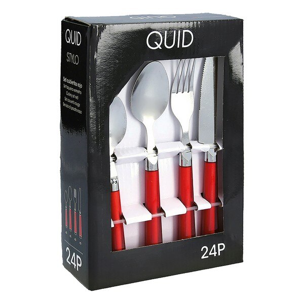 Juego de Cubiertos Quid Stylo (24 pcs) acero inoxidable
