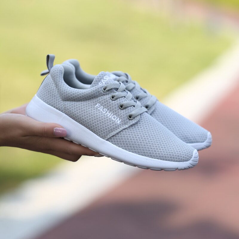 Dames tennisschoenen unisex platform sneakers dames tennisschoenen goedkope sneakers heren outdoor sportschoenen dames tennisschoenen: Grijs / 6.5