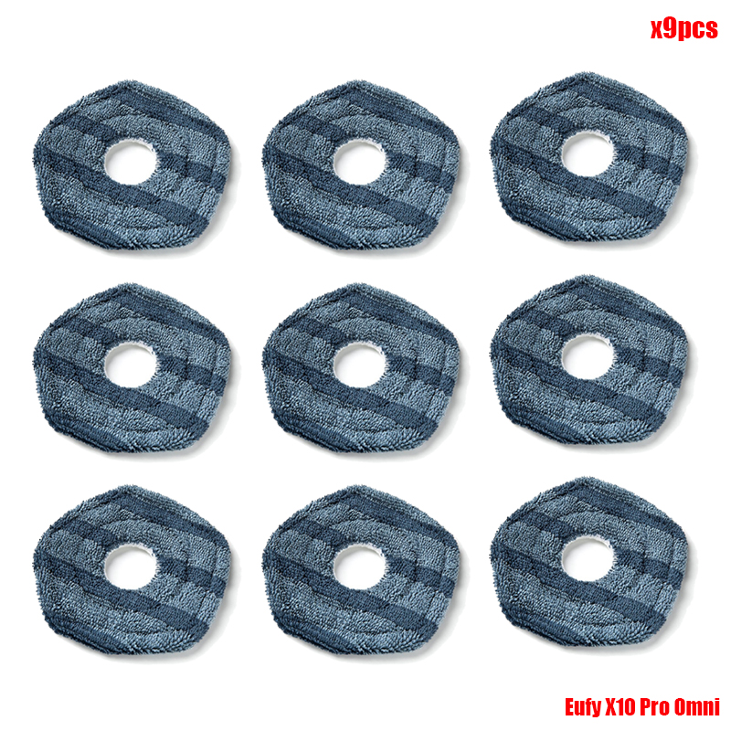 Accessoires Voor Eufy X10 Pro Omni Robot Stofzuiger Roller Zijborstel Hepa Filter Mop Doek Vodden Stofzakken Reserveonderdelen: Army Green
