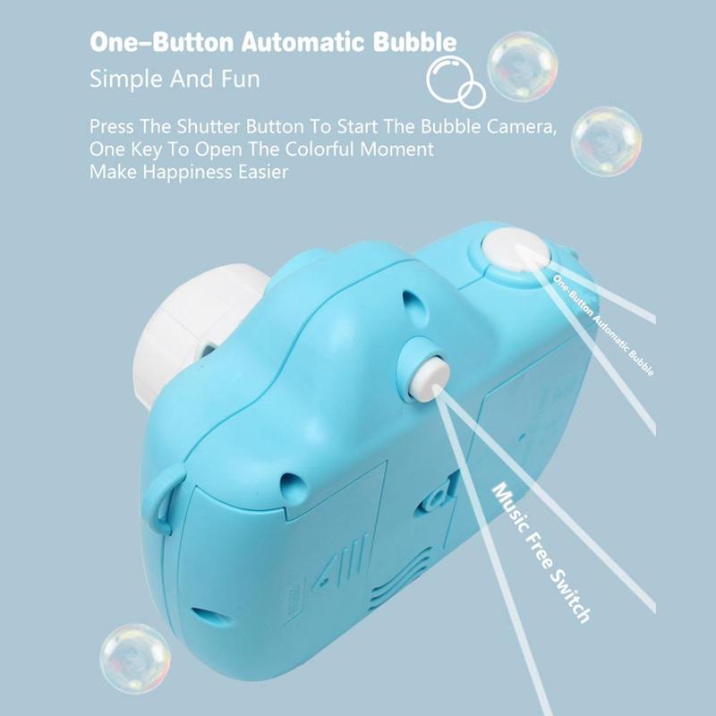 Musica Leggera elettrica Bambini Bolla Ventilatore Carino Gatto Mucca Giocattoli Della Bolla di Sapone per Bambini per Bambini Macchina Macchina della Bolla Macchina Fotografica Automatica F8F5
