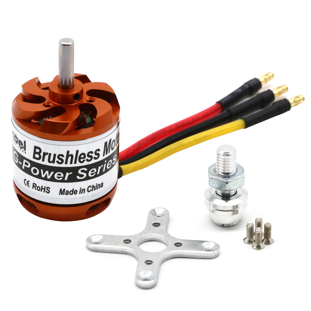 Motor sin escobillas D2822 D2830 D2826 D2836 D3530 D3548 D3542 D3536 Motor para Mini multicópteros RC avión de ala fija