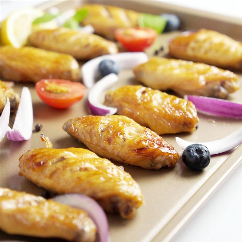 1 Pc Hittebestendige Cookie Pan Creatieve Rechthoekige Anti-aanbak Bakplaat Bakken Pan Cake Sheet Diy Bakken Tools