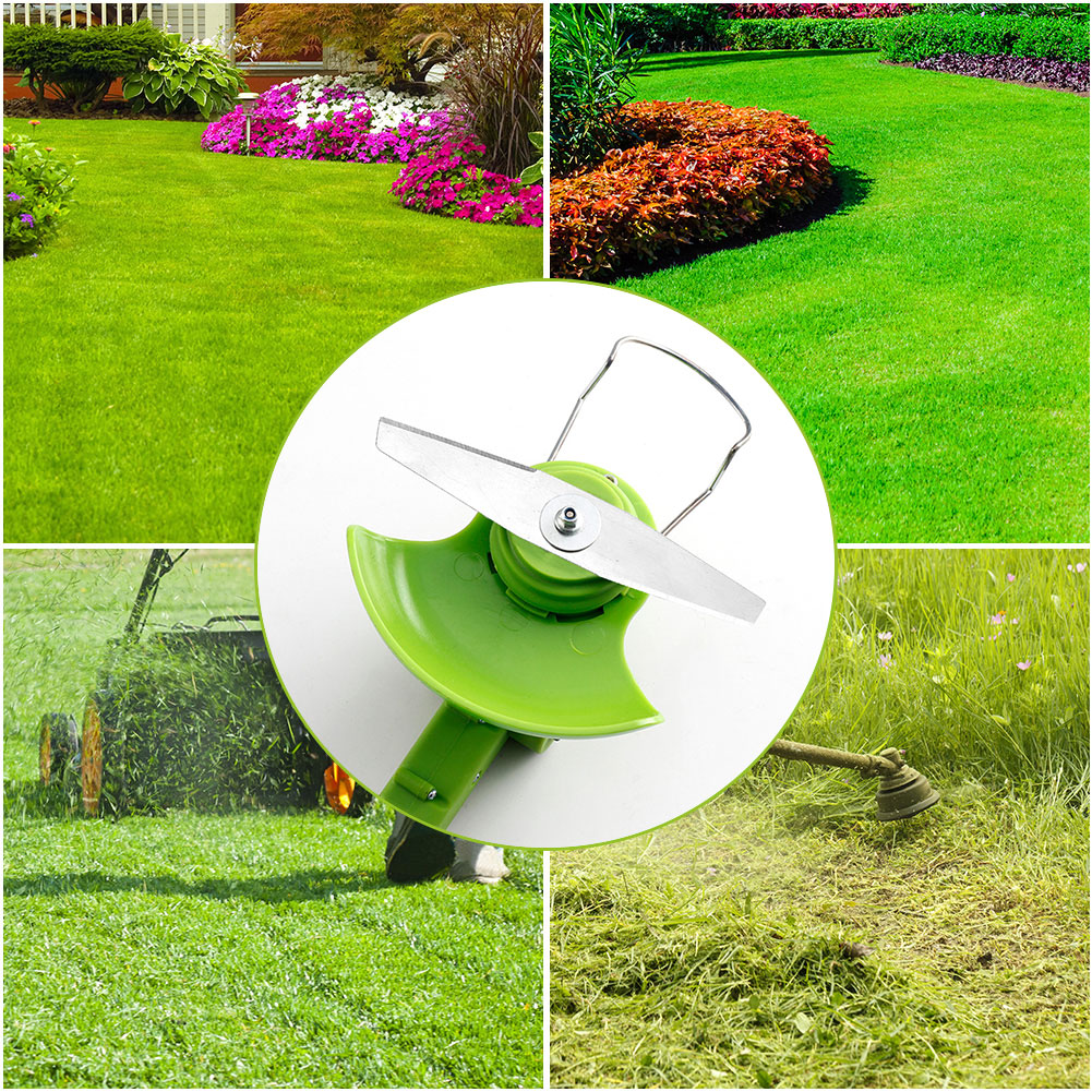 Tête de Coupe en Métal pour Tondeuse à Gazon 150/200mm, Scie de Rechange, Pièces de Raccords, Outils Électriques de Jardin Domestique