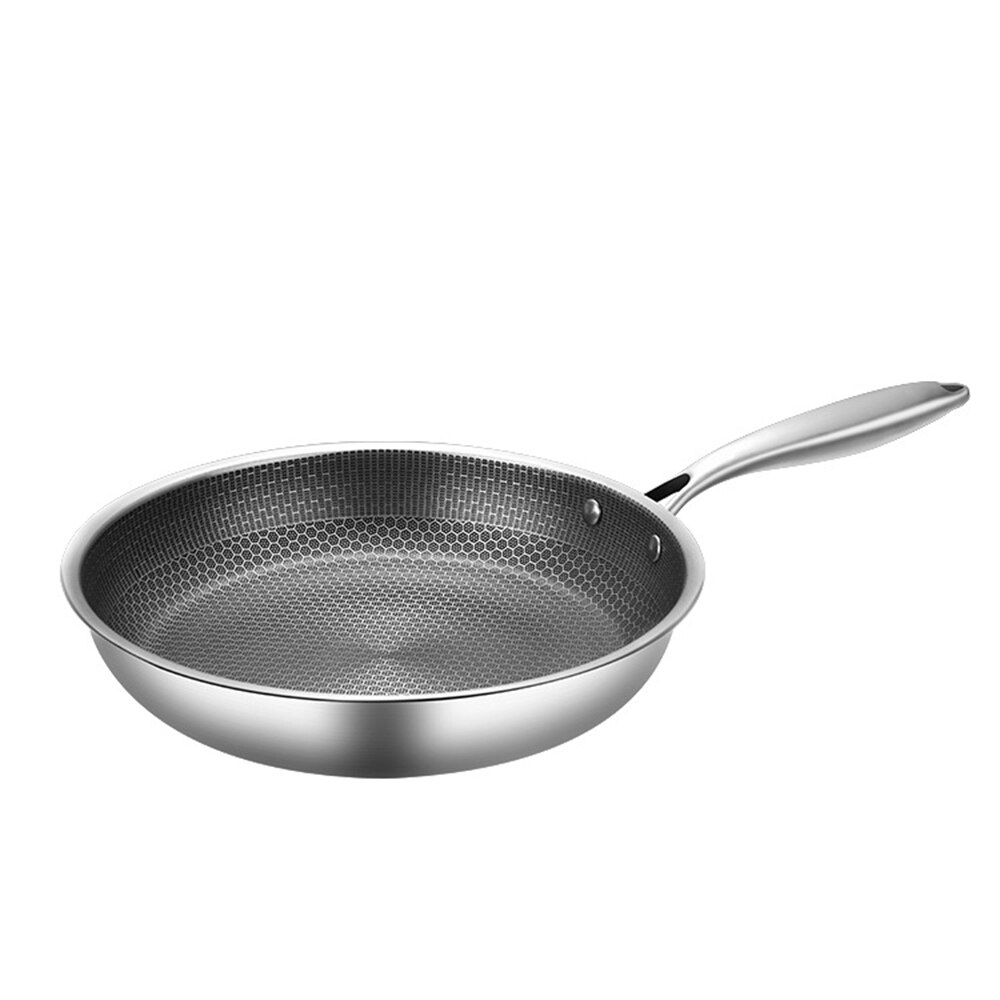 Kelomat Wok In Acciaio Inossidabile 28 Cm – Antiaderente Con Ceramica, Ideale Per Piatti Asiatici E Tutti I Piani Cottura - 4