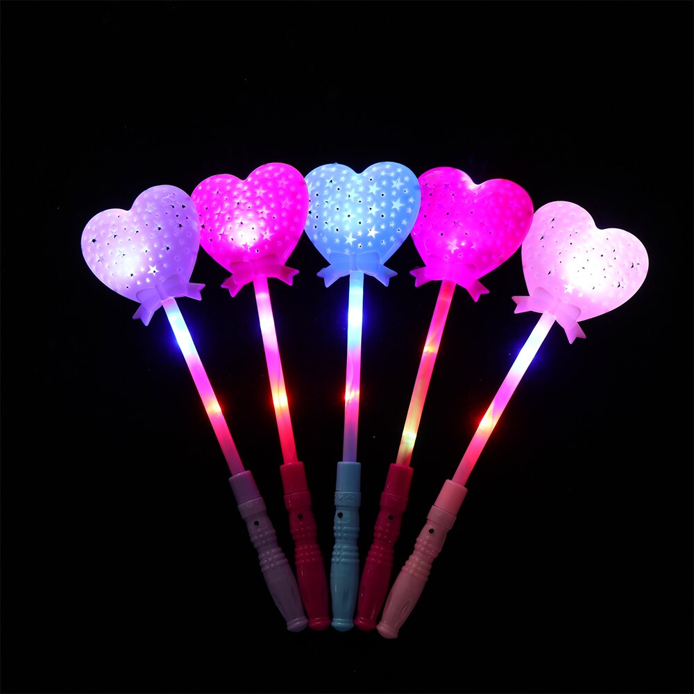 Bâton lumineux clignotant dessin animé | de dessins animés pour enfants, accessoires de fête de Concert, jouets électroniques lumineux amusants, de noël du nouvel an