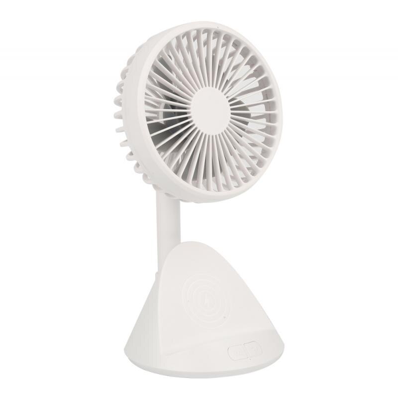 2 IN 1 USB Desk Fan Small Personal Desktop Table Fan With 3 Powerful Speeds Portable Air Cooling Fan For Office Bedroom: Default Title