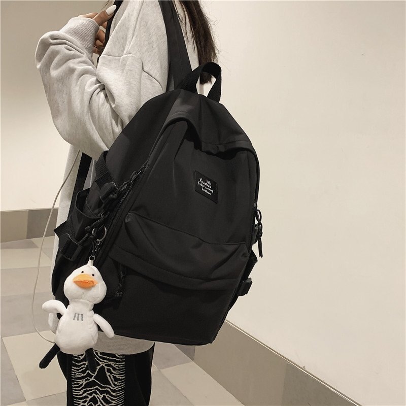 Backpack ins nylon bags for women School backpack Korean Casual Shoulder Bags backpack for girl Women's bag