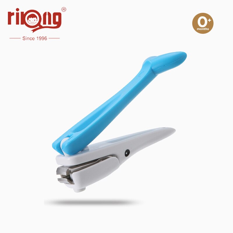 Baby Nagelverzorgingsset - Roestvrij Staal Trimmer & Schaartje - Effen Patroon