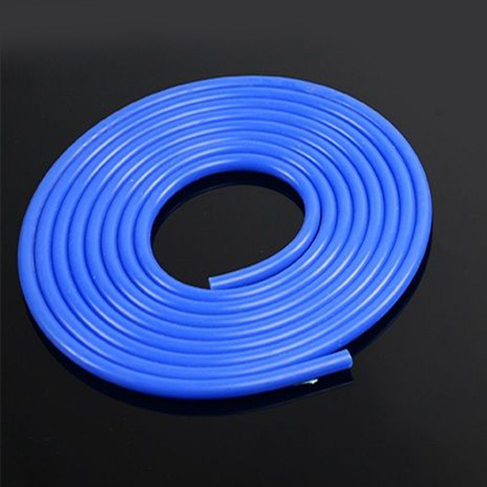 Vacuum Auto Hose Car Full Silicone Fuel/Air /Line/Pipe/Tube 6mm/1/4" 1 Meter 3.3ft Blue