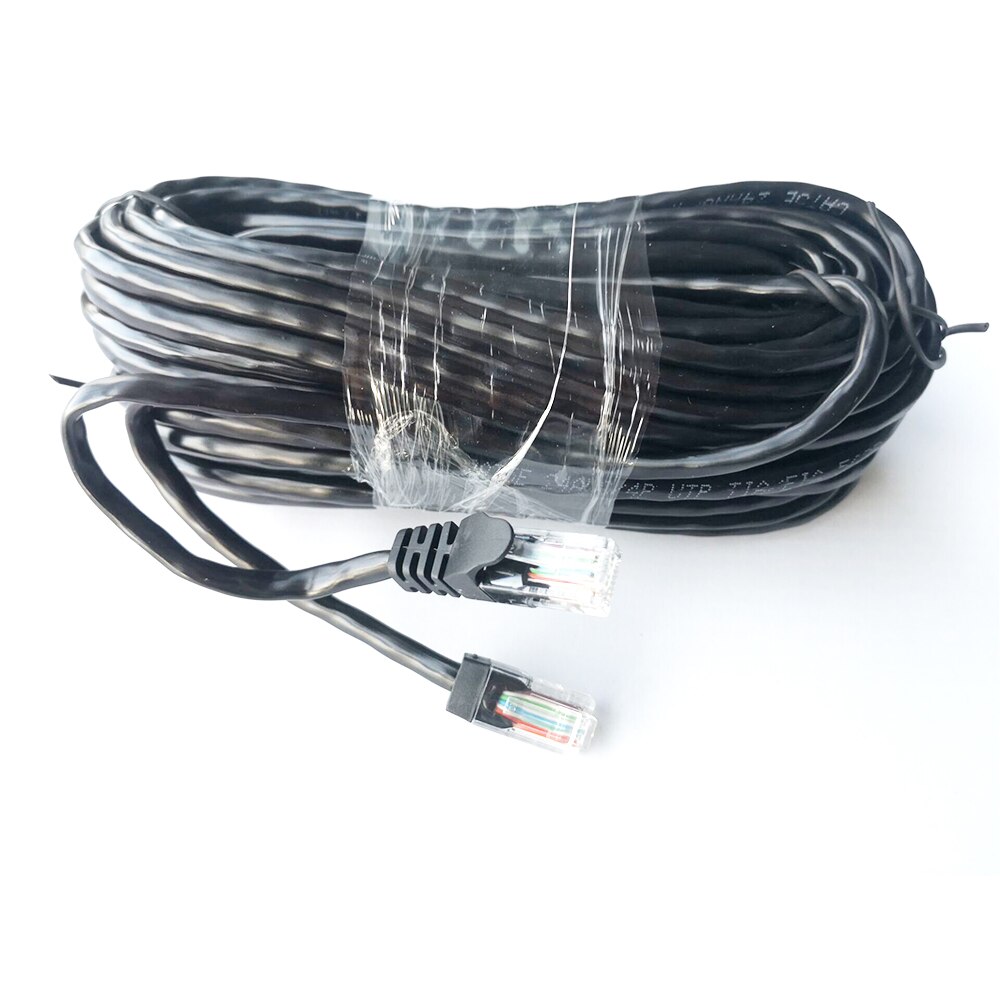 20M 65ft Cat5 Ethernet Netwerk Kabel RJ45 Patch Outdoor Waterdichte Lan Kabel Draden Voor Cctv Poe Ip Camera Systeem