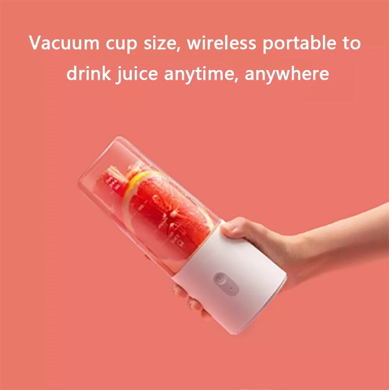 Xiaomi Viomi Portable Electric Juicer Blender Multipurpose Wireless Mini USB Rechargable Juice Cup 350ml Mini Cut Mixer Travel