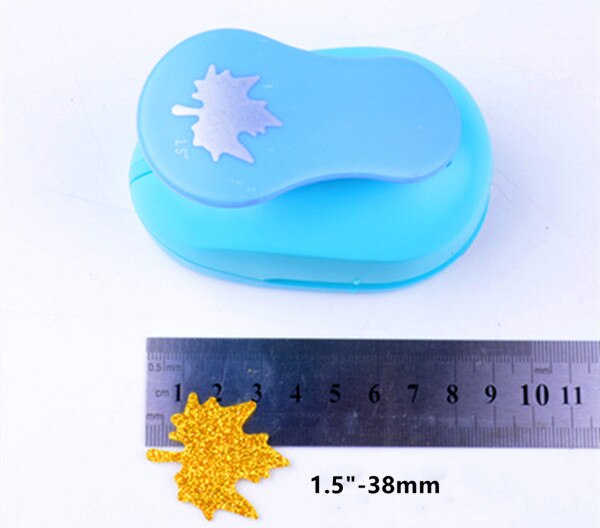 (3/8",5/8",1",1.5",2",3") Maple shaped craft punch leaf paper cutter eva foam scrapbooking leaves hole puncher: 1pc 38MM