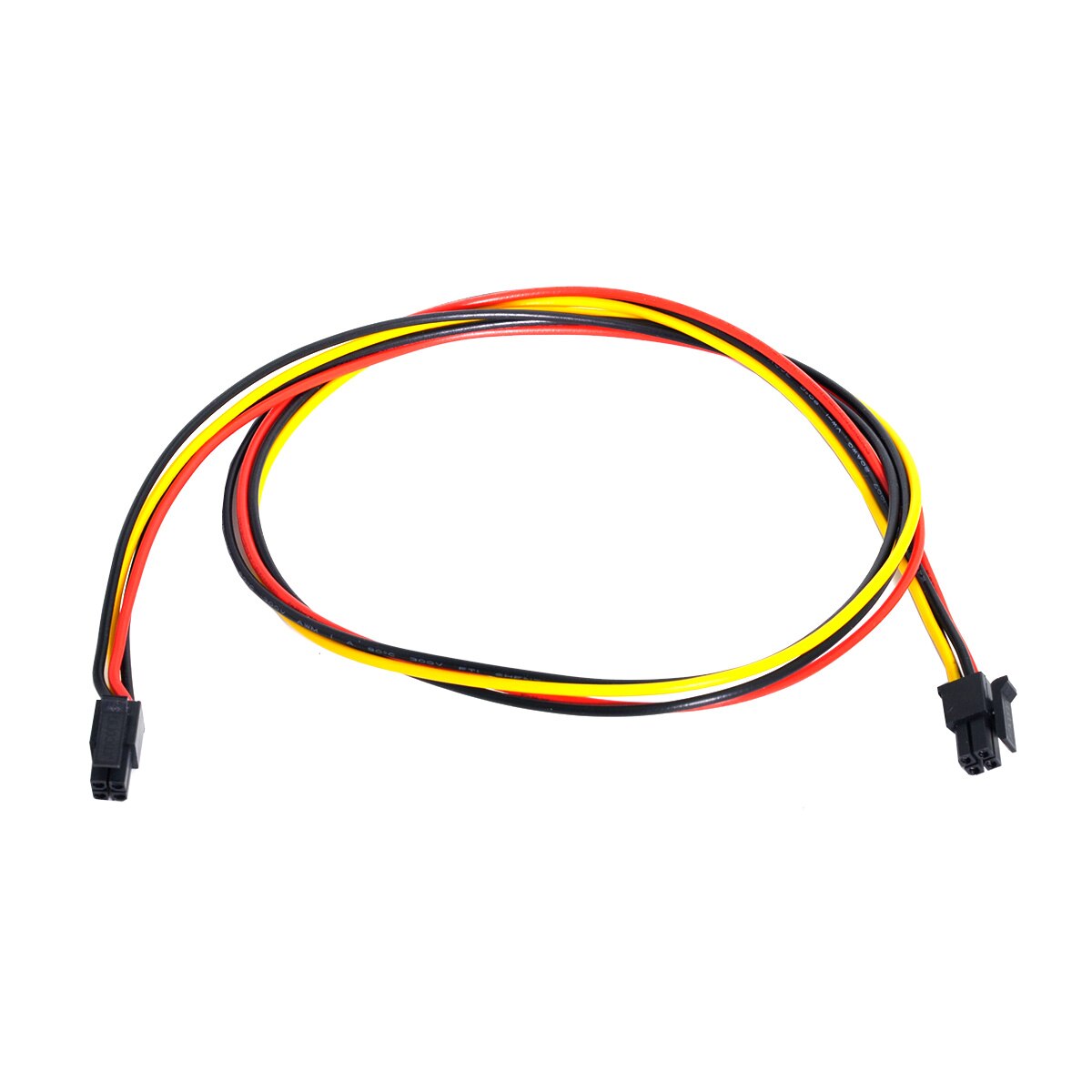 Cable CY 60cm ATX Molex Micro Fit conector 4Pin macho a macho Cable de alimentación