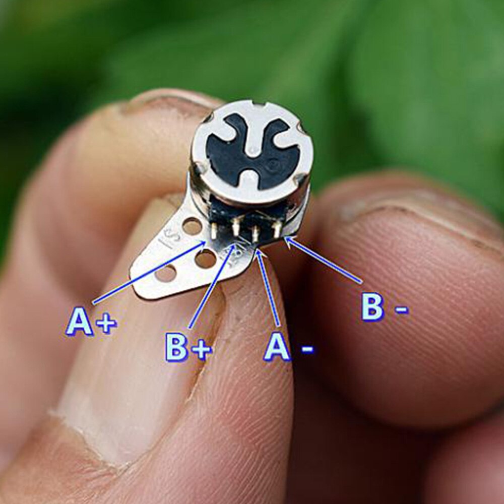 5PCS Nidec 7MM Micro Mini 2-phase 4-wire Stepper Motor Small with Push Block DIY Camera Focusing Precision Motor Accessories