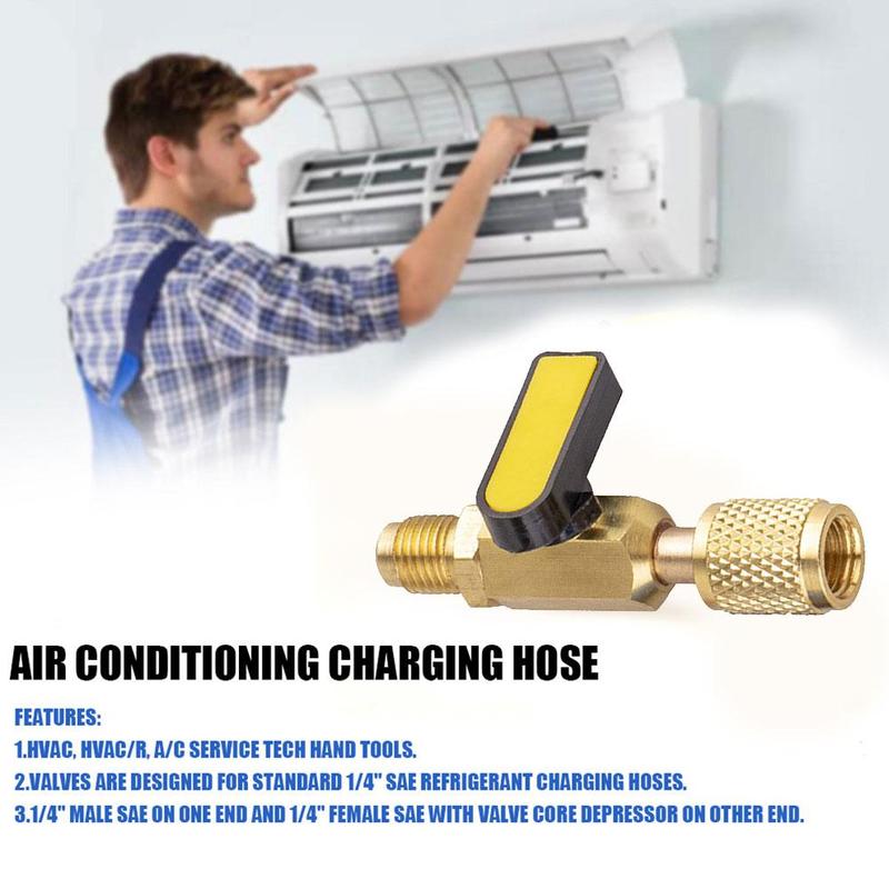 Refrigerator Fluoride Safety Valve Inverter Air Conditioner Safety Liquid Valve Conditioner 410 Valve Small Ball R22 Air O1D0