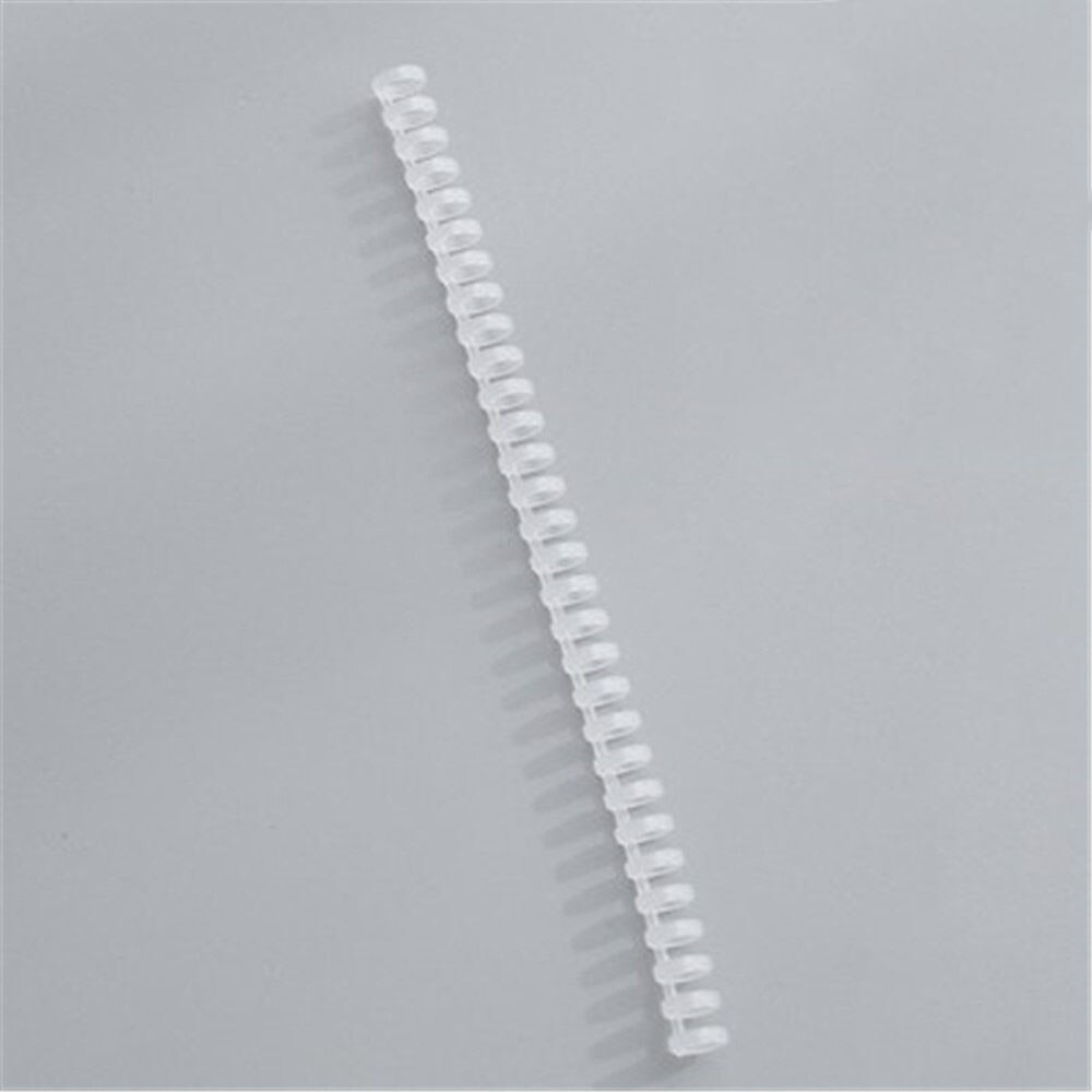 30 Holes Novelty Plastic Loose Leaf Binder Circles Hinged Rings Album Clips Craft Calendar Ring Binder Desk Notebook Circle: clear