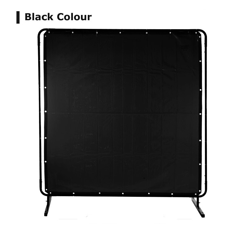 Manta translúcida Anti-UV FR de 6 &#39;x8&#39;, a prueba de fuego, pantallas de soldadura de vinilo ignífugas, cortina