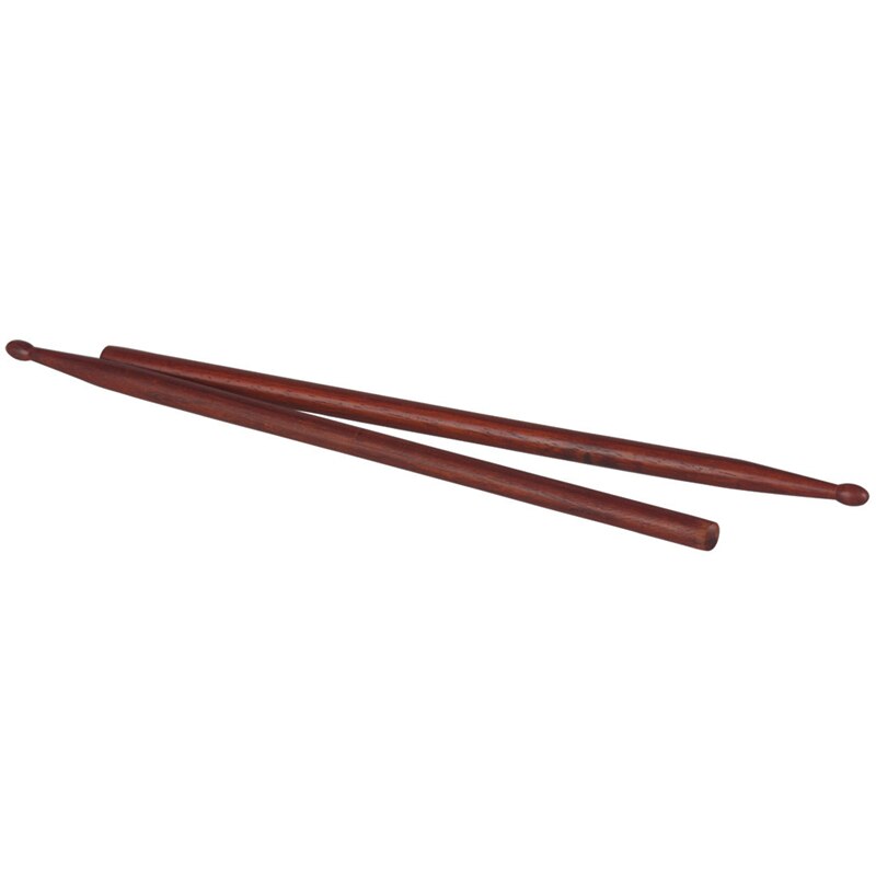 2 Stuks Lichtgewicht Drum Sticks Rood Hout Muziekinstrumenten Drum Sticks Percussie Accessoires