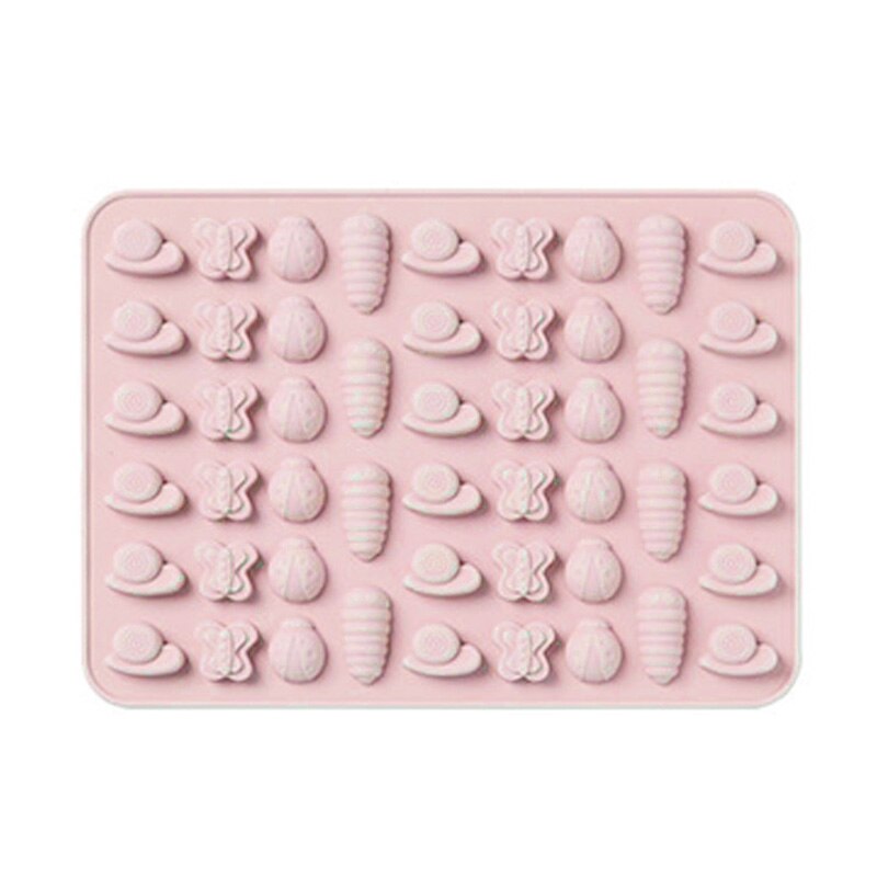 Molde de gomitas de silicona para cubitos de hielo, para hornear gelatina y dulces, resistente a altas temperaturas, DIY, molde para gelatina y hielo: 2