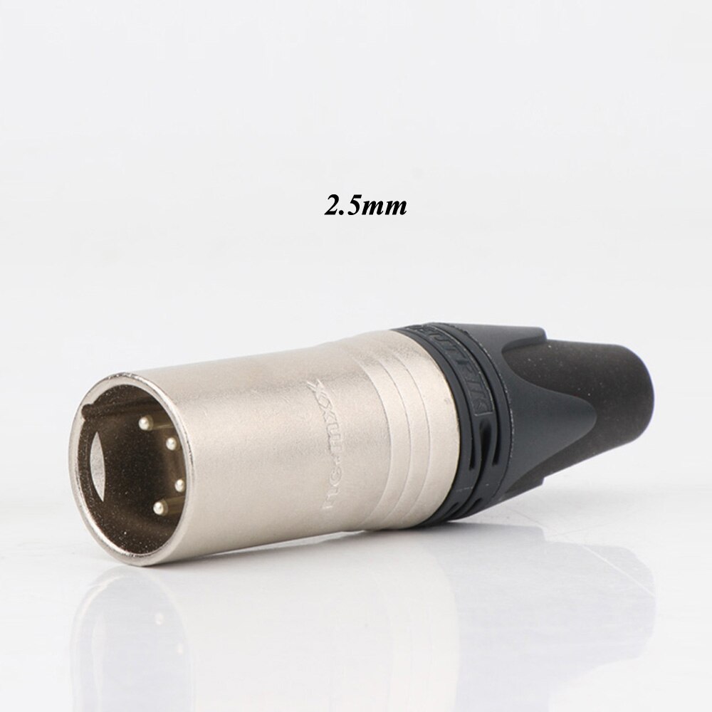 Adaptador convertidor macho XLR balanceado de 4 pines y hembra TRRS de 4,4mm/2,5mm, HIFI NEUTRIK