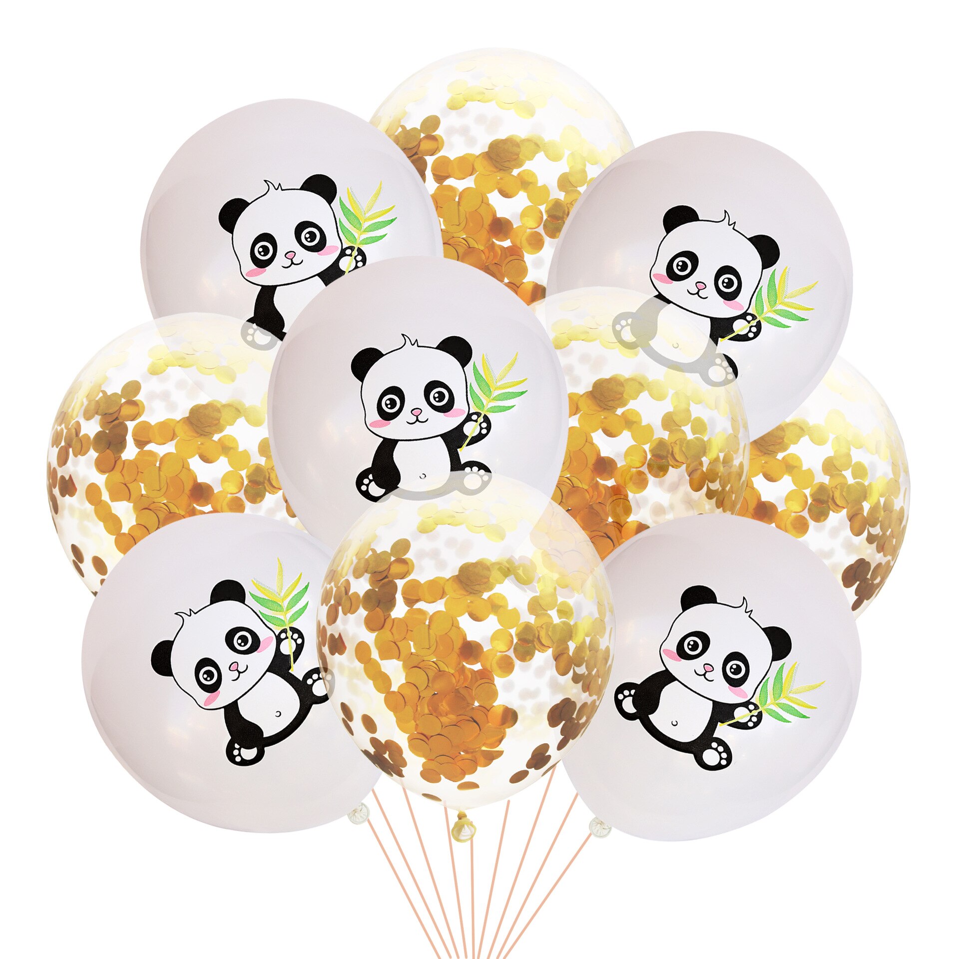 12 inch Latex Leuke Panda Print Ballon Dier Ballon kinderen Birthday Party Day Decoratie