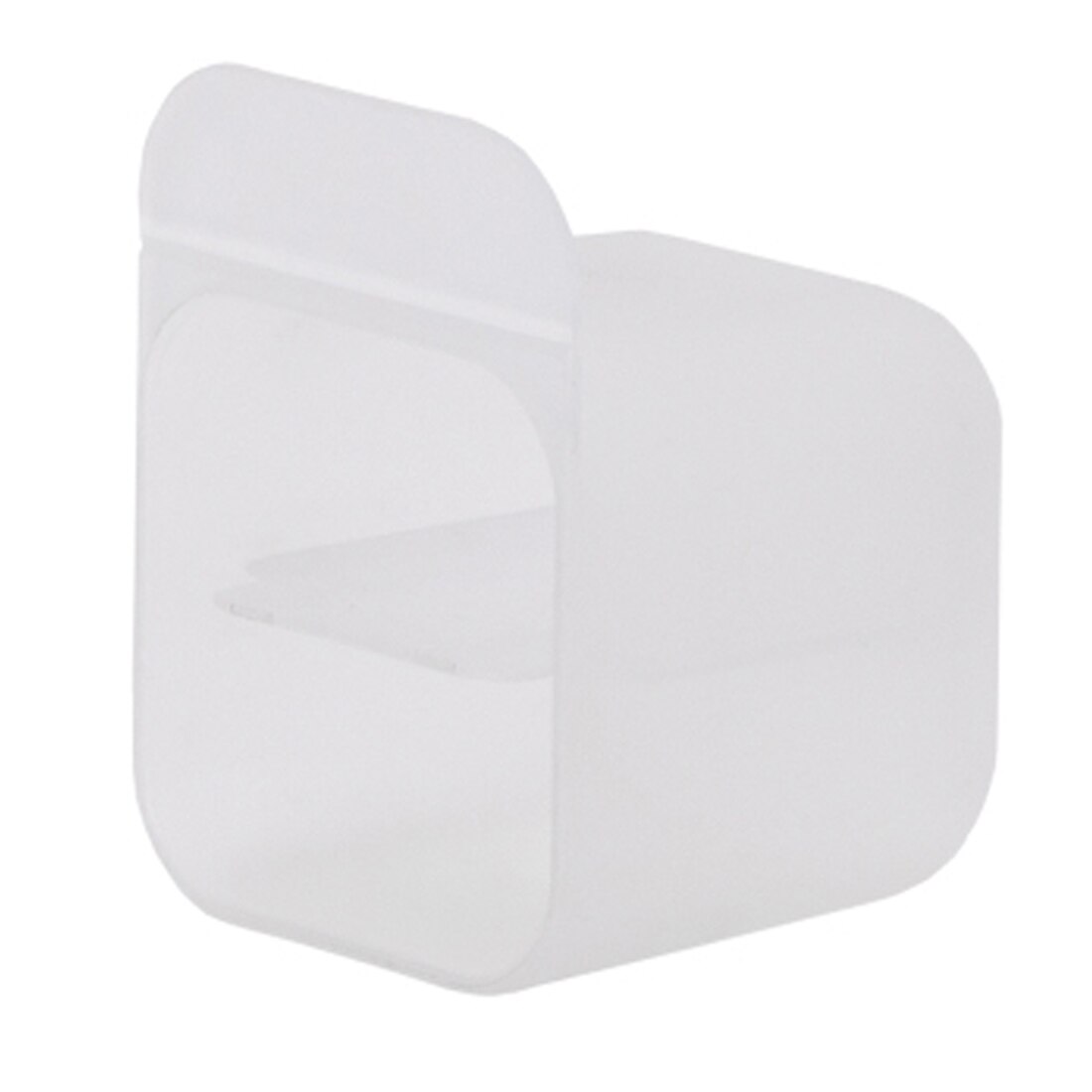 Multi Functional Desktop Display Pocket Pen Holder Desk Stationery Pen Receipt Box: Clear Trapezoid