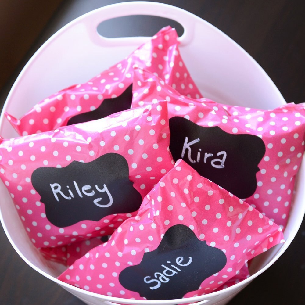 36/24pcs Kitchen Label Stickers PVC Waterproof Blackboard Stickers Bar Kitchen Spice Castor Jars Organizer Storage Bottles Label