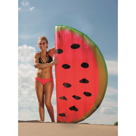 COLCHONETA HINCHABLE SANDÍA JOCCA. COLCHONETAS INFABLES PISCINA. JUGUETES PISCINA GIGANTES. ANILLO O CAMA FLOTANTE VERANO