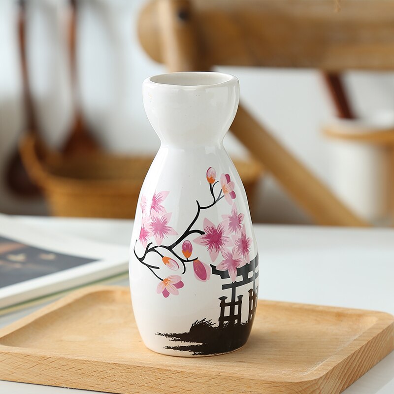 Japansk sake distribution vinkanna spritvärmare hushåll keramik varm flaska barware flagga liten stoup enkel gryta: 14