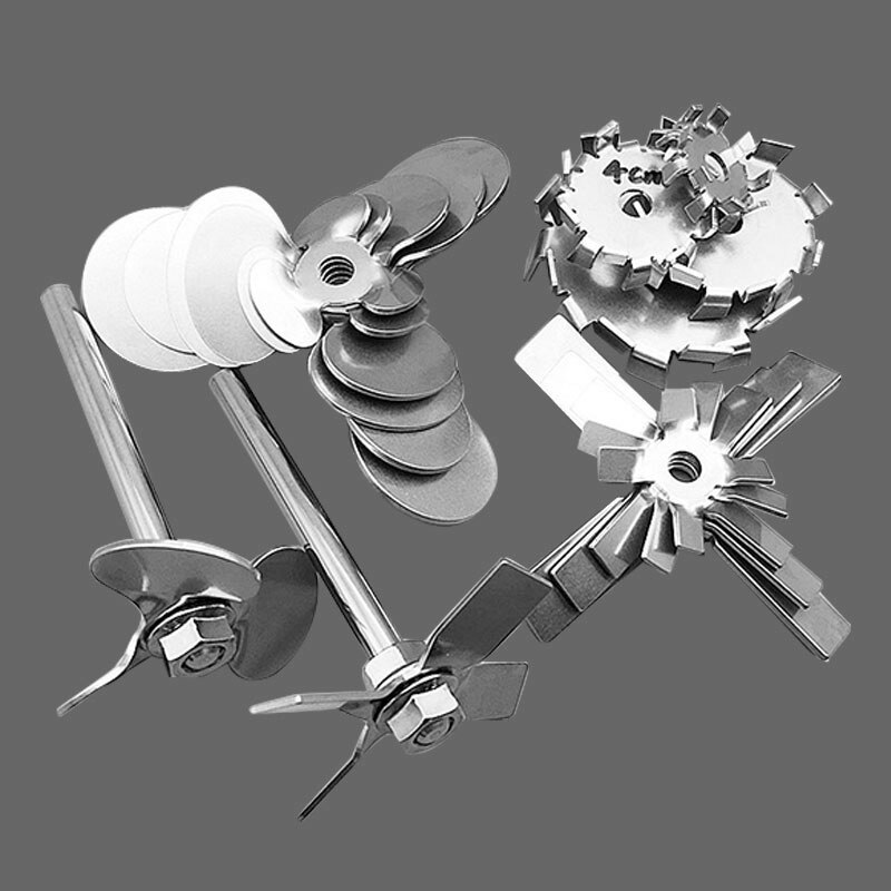 Laboratory 304 stainless steel stir bar Three-bladed paddle stir bar Three propeller for lab mixer