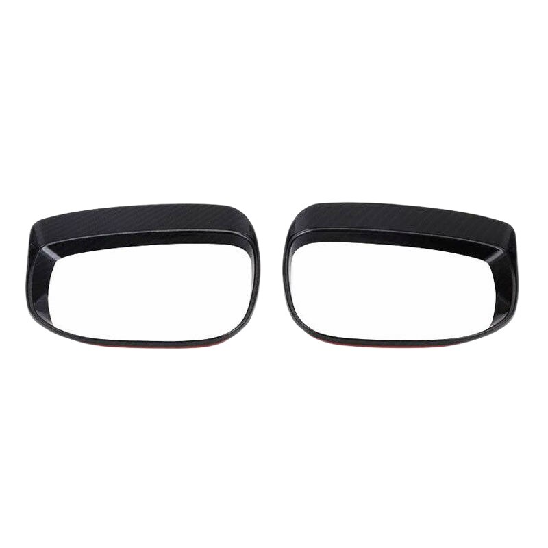 Karbonfiber bakspeilet regn øyenbryn deksel listverk til mazda cx -5 cx5