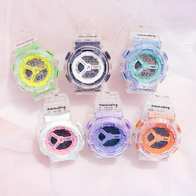 Sport montre numérique hommes femmes veilleuse LED montre Silicone électronique garçon fille montre Couple montres enfant horloge relogio reloj