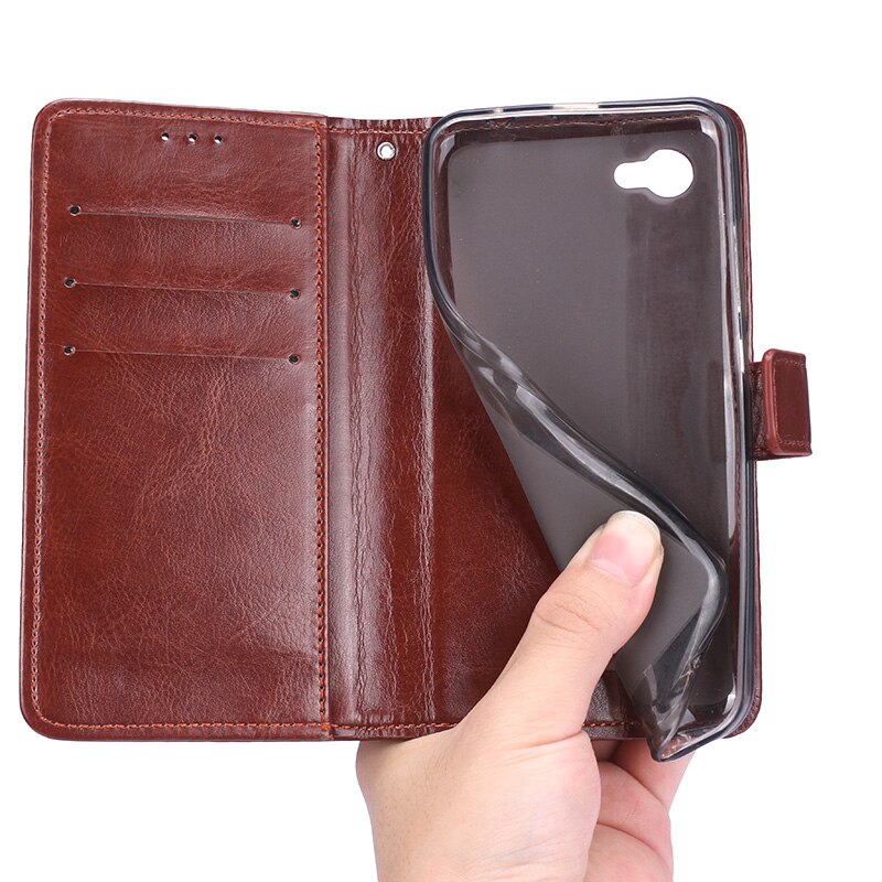 For ZTE Blade A601 Case Flip Wallet Business Leather Capa Phone Case for ZTE Blade A601 Cover Coque Accessories