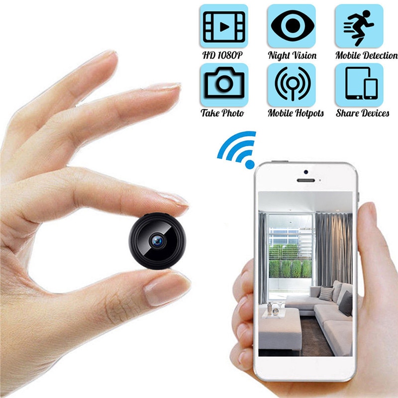 Wifi Mini Camera Magnetische Draadloze Camera 1080P HD IP Camera Bewegingsdetectie Nachtzicht Infared Camera Voor IPhone Android PC