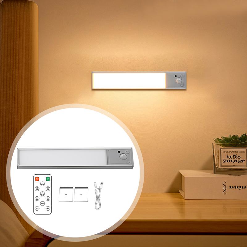 Led-onderkastverlichting, intelligente onderkastverlichting, usb-oplaadbare bewegingssensor, kastverlichting, magnetische lichtbalk voor