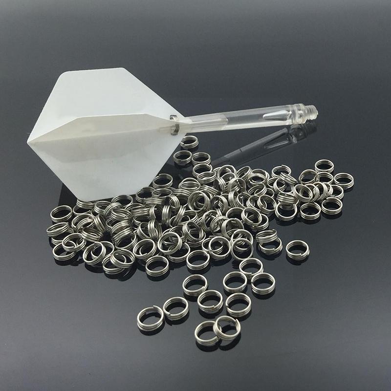 50PCS Steel Dart Shaft Ring Round Rings Set Dart Accessories