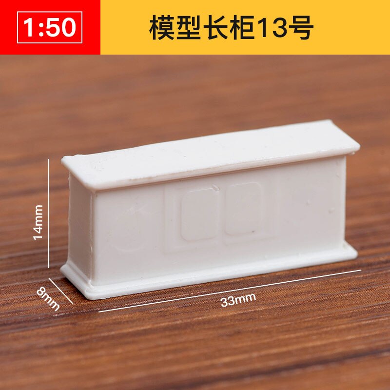 Diy 1:50 Schaal Miniatuur Sofa Stoel Tafel Kast Plank Kast Model Poppenhuis Meubels Decor Diy Speelgoed: No9 4pcs