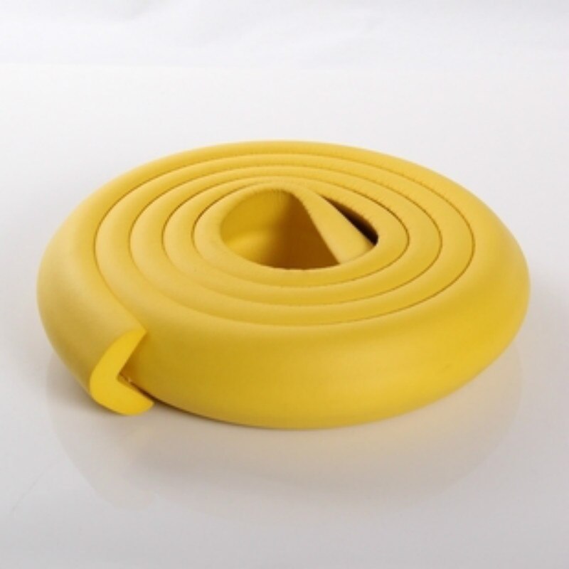 1 Pc Baby Verdikking Clausule Dikke Strip Anti Bump Strips Foam Bescherming Tafelrand ATRQ0376: yellow