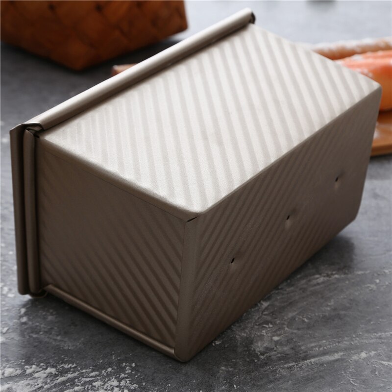 250g 300g 450g Toast Mold Toast Box Box with Lid Non-stick Pan Cake Toast Home Kitchen Accessories Baking Tools