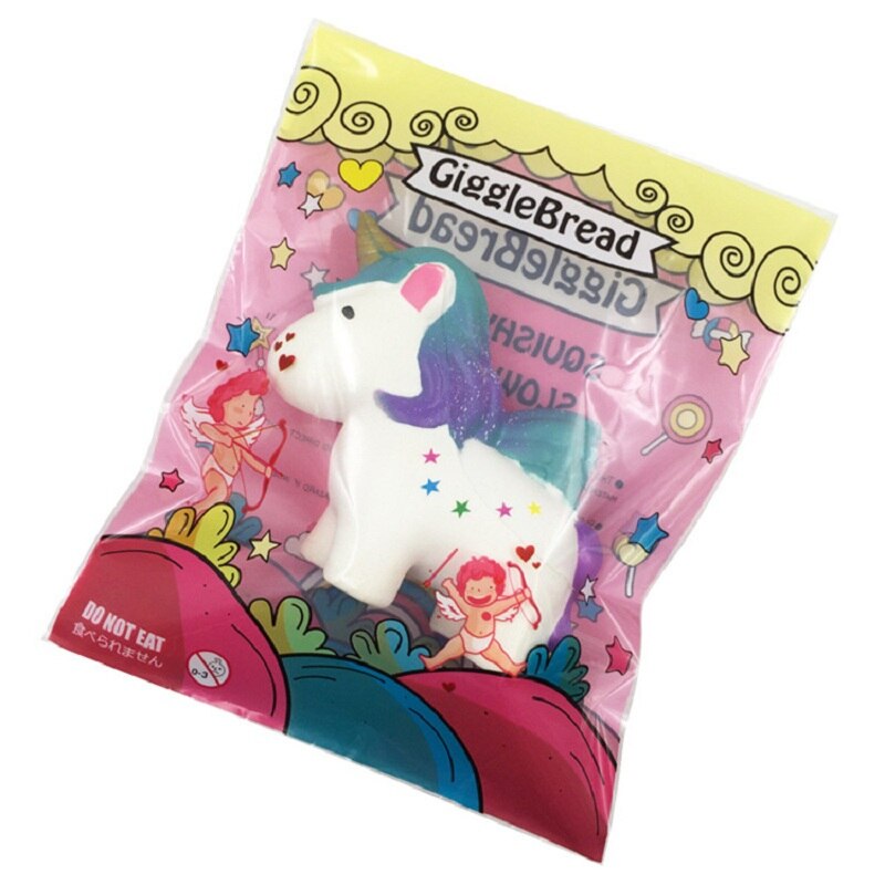 Jumbo Kawaii Squishy Einhorn Pferd Weichen Langsam steigend Duft Squishies freundlicher Erwachsene betonen Linderung quetschen Spielzeug Spielzeug 12*11*5CM
