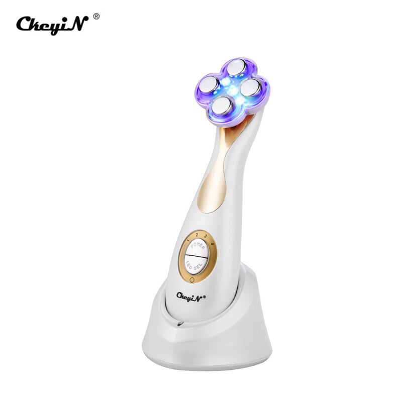 Skin Tightening Face Lift Massage Machine LED Photon Vibration Device Facial Lifting & Firming Machine Deep Cleansing Skin Tools