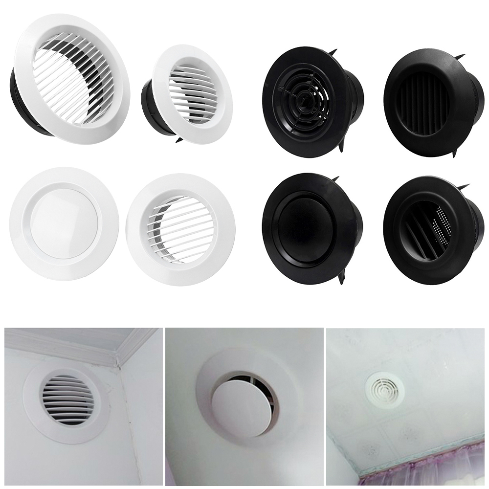 75/100/150Mm Buisventilatieroosters Luchtopening Deksel Extract Ventiel Grille Duurzame Luchtcirculatie Ventilatieopeningen Dop Huisdecoratie