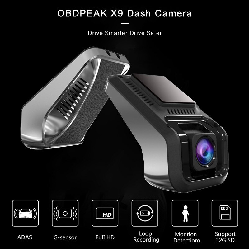 1080P Hd Auto Video Camera Recorders Android Usb Auto Dvr Adas Dash Cam