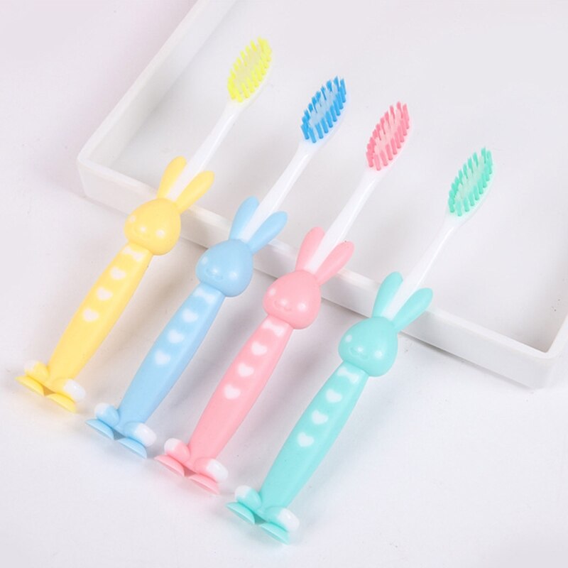 4 pezzi spazzolini da denti per bambini spazzolino da denti per bambini spazzolino da denti a setole morbide