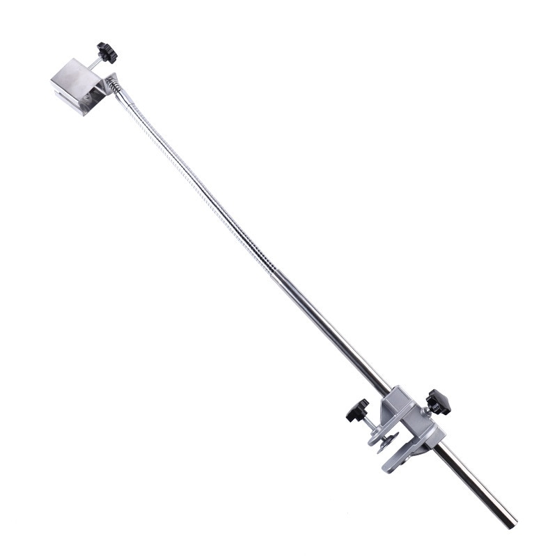 Soporte de mesa para secador de pelo de Mascota, brazo de aseo ajustado, soporte de peluquería para baño de perros y gatos de 100cm con Clip, soporte para soplador de mascotas CW241
