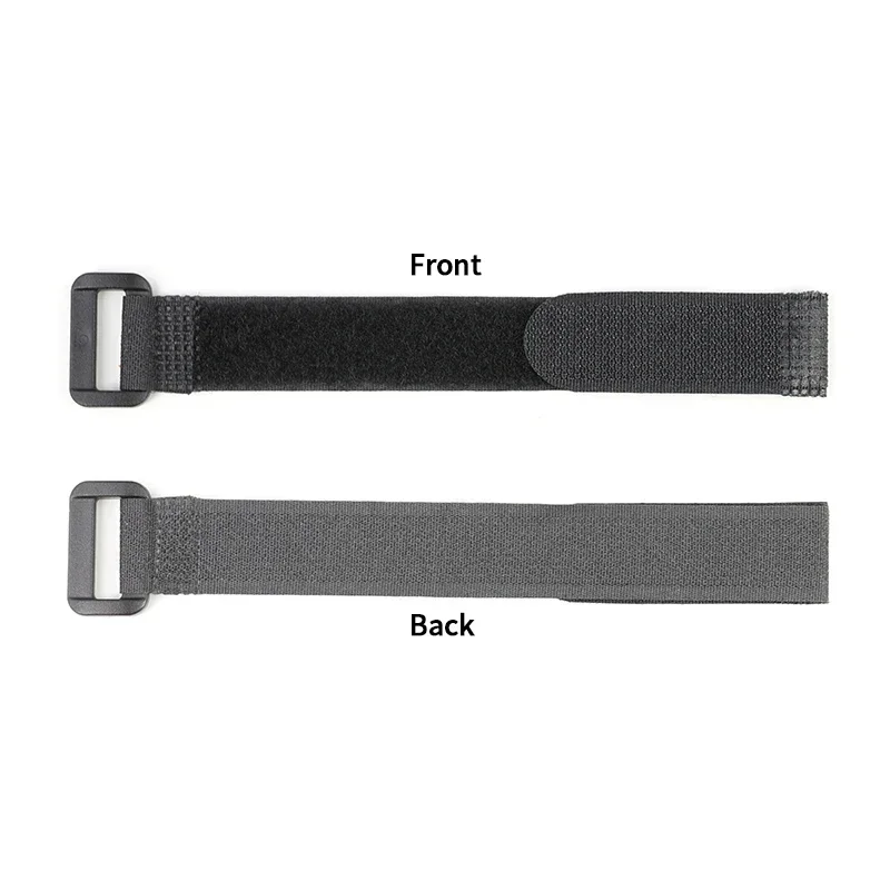 Kabelbinders Herbruikbaar Zelfklevend Zwart Breedte 20 mm Nylon band Omgekeerde gesp Lijn Draadorganizer Haaklusbundelsluiting