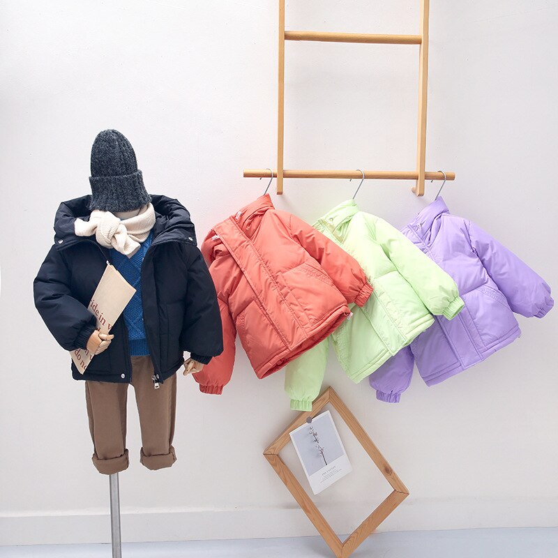 Stijl Voor De Herfst En Winter Kinderen Donsjack Gewatteerde Kinderen Korte Jas Jongens En Meisjes Donsjack winter Kleding