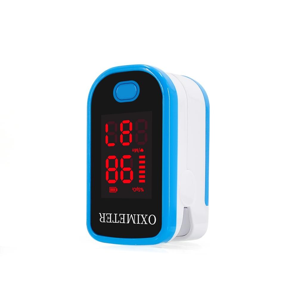 Portable Digital Pulse Oximeter LED display blood oxygen Heart Rate Monitor SpO2 Health Monitors Finger oximeter: Style 3