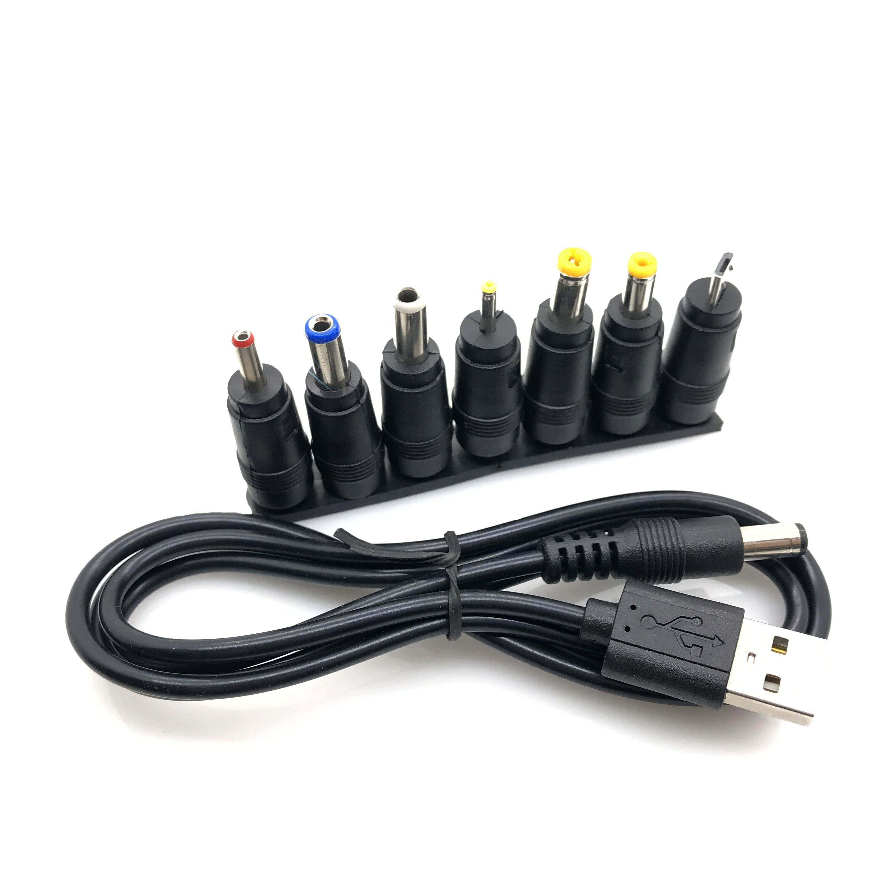 USB to DC Power Cable Universal USB to DC Jack Charging Cable Power Cord Plug Connector Adapter for Router Mini Fan Speaker